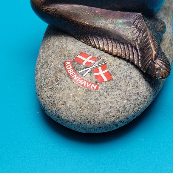 Kobenhvn Copenhagen The Little Mermaid Sculpture Statue - Picture 6 of 13